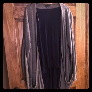 American Eagle waffle sweater